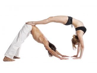 Stretching eliminates congestion, increasing male potency